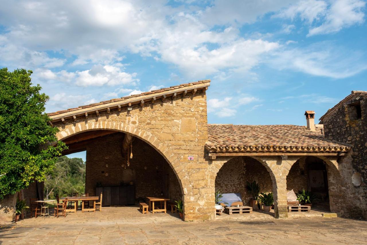 Las Heras Hostal Canet d'Adri Exterior foto