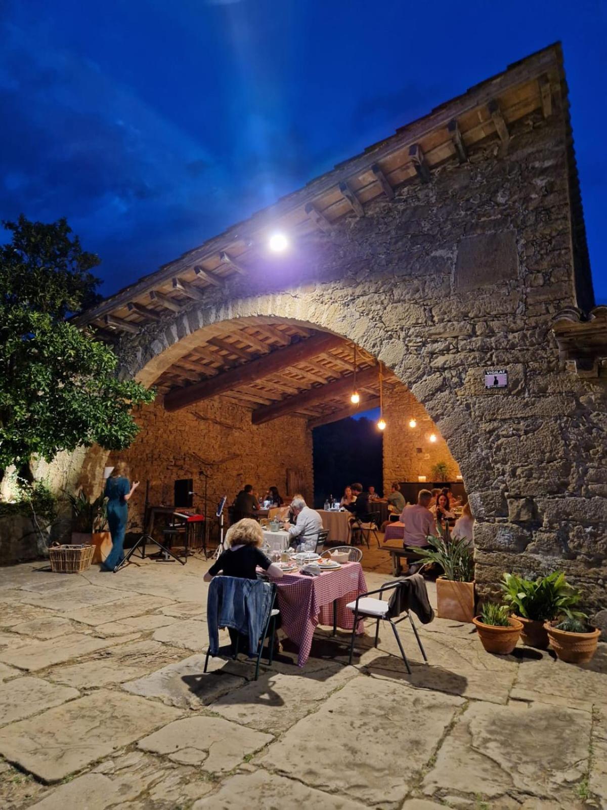 Las Heras Hostal Canet d'Adri Exterior foto